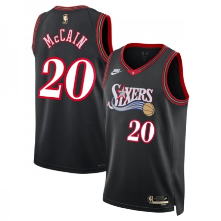 NBA Philadelphia 76ers Trikot Jared Mccain Nike 2025-26 Classic Edition Schwarz Swingman - Herren